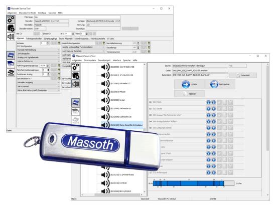 Massoth Service Stick (USB)